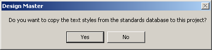 customization - text styles yes no 2